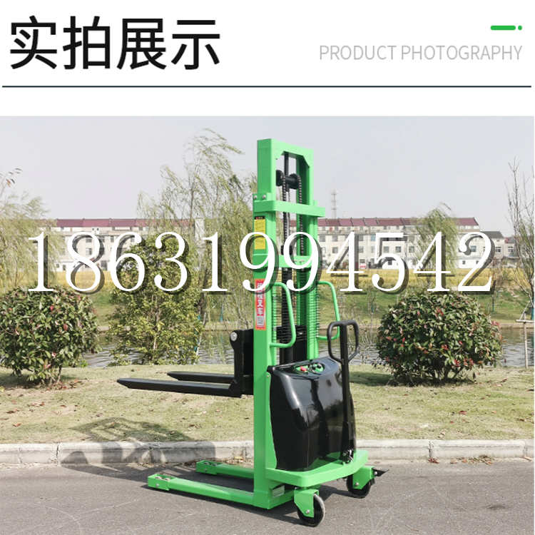 云阳县电动叉车堆高车液压铲车电瓶1吨2吨站驾步行式小型全自动叉车